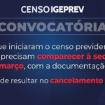 Convocatória – Censo Previdenciário